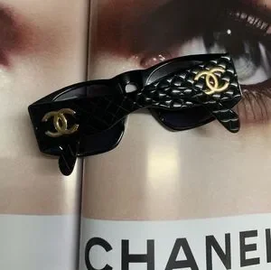 CHANEL | Accessories | Chanel Vintage 9s Black Coco Mark  display picture 3